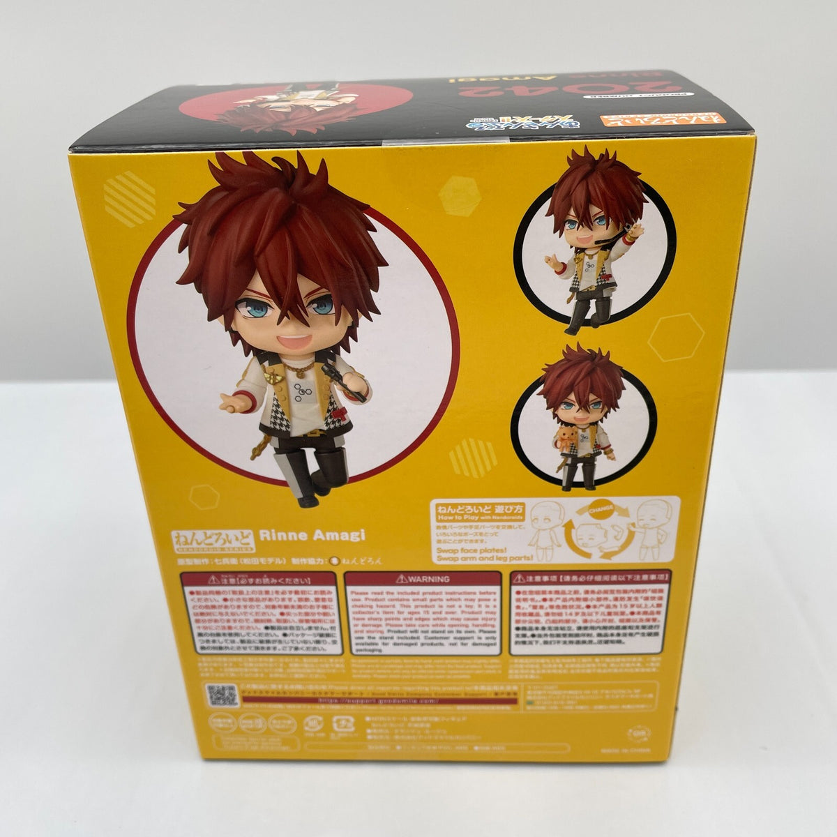Nendoroid Ensemble Stars Music Rinne Amagi Action Figure #2042 Orange Rouge