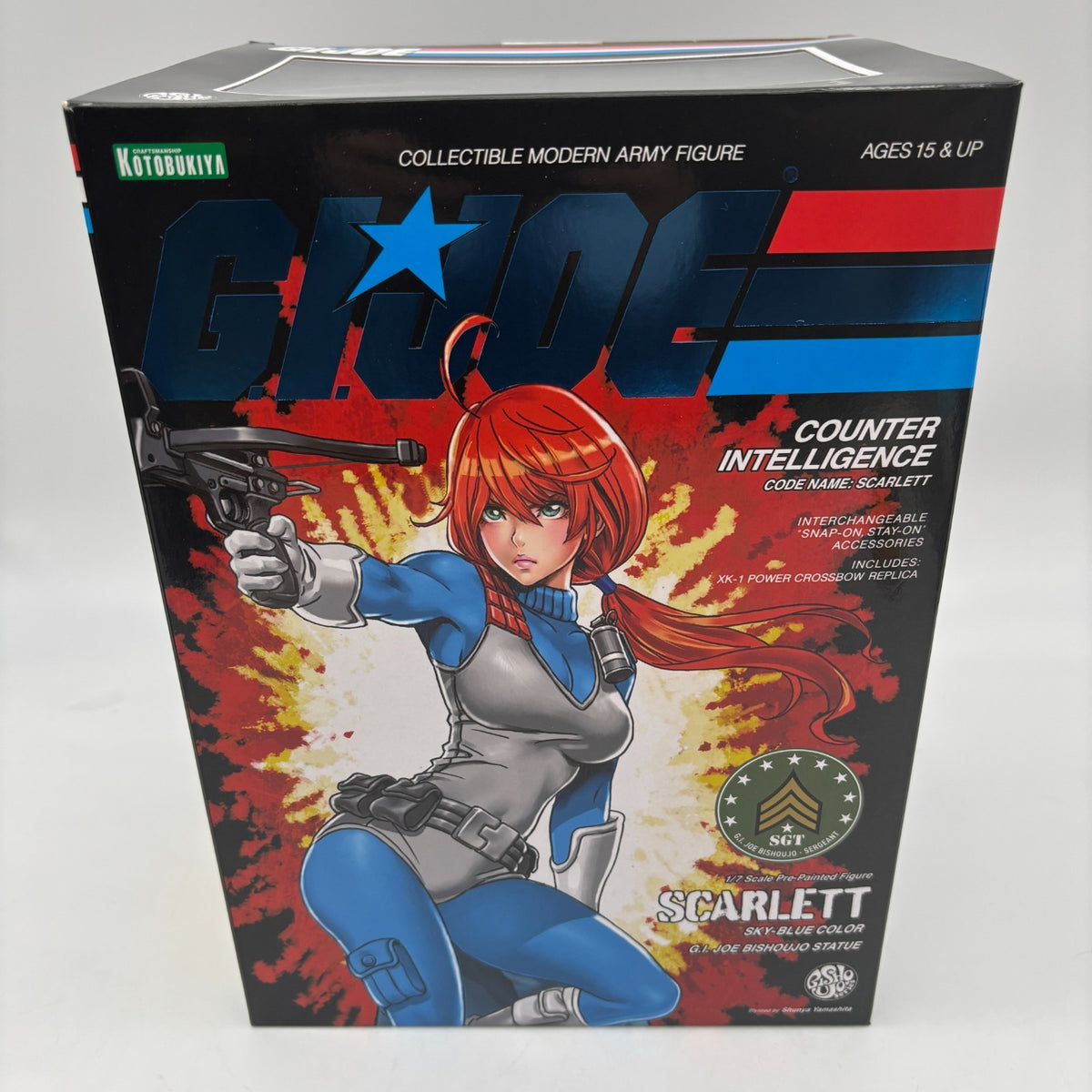 BISHOUJO G.I. JOE A Real American Hero Scarlet Skyblue Limited 1/7 Figure
