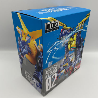 Digivolving Spirits 02 Metal Garurumon Digimon Adventure Figure Bandai Japan
