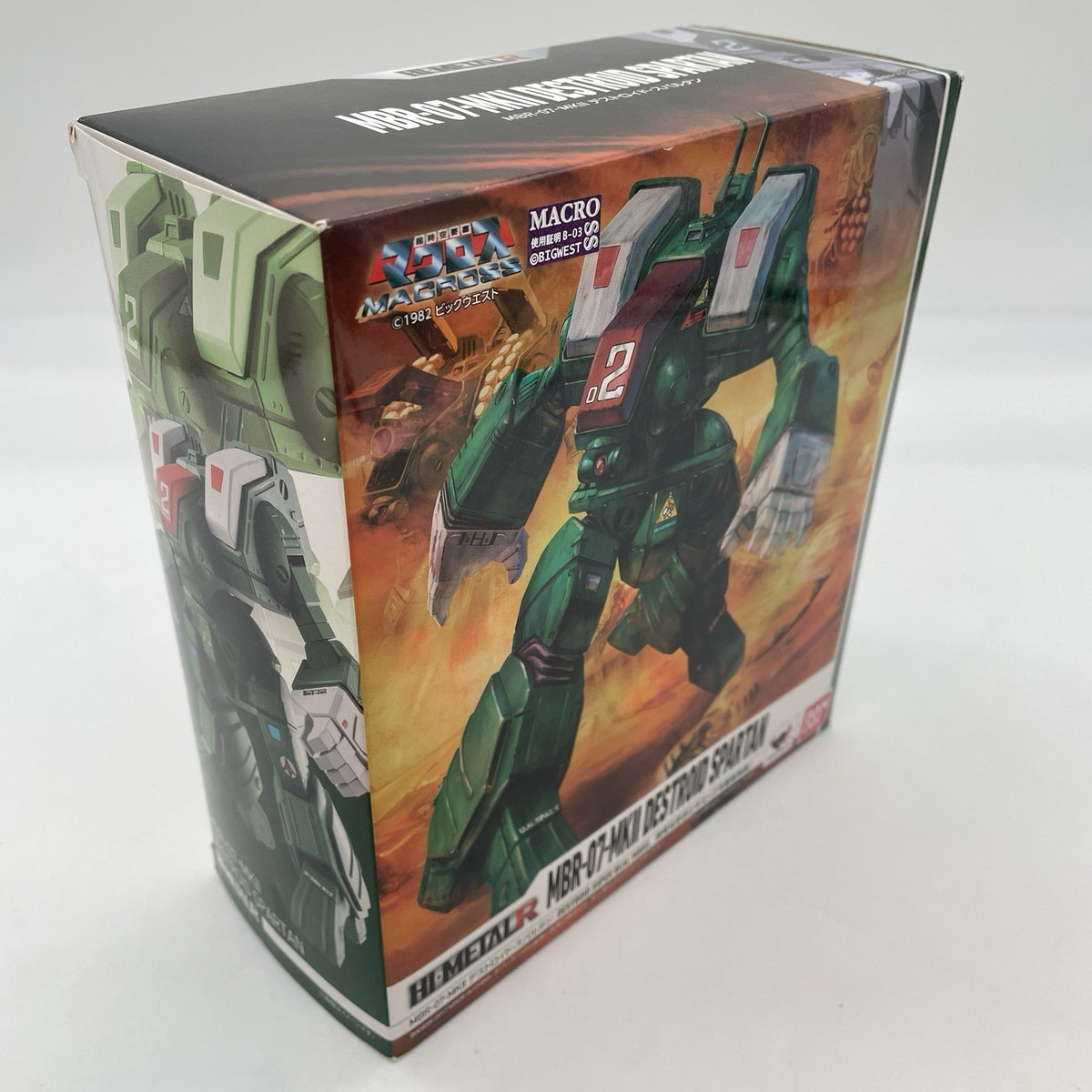 HI-METAL R MBR-07-MKII Super Dimension Fortress Macross Destroid Spartan Bandai