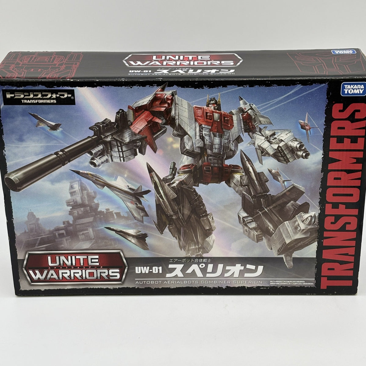 Transformers Unite Warriors UW01 Superion Action Figure Takara Tomy Toy