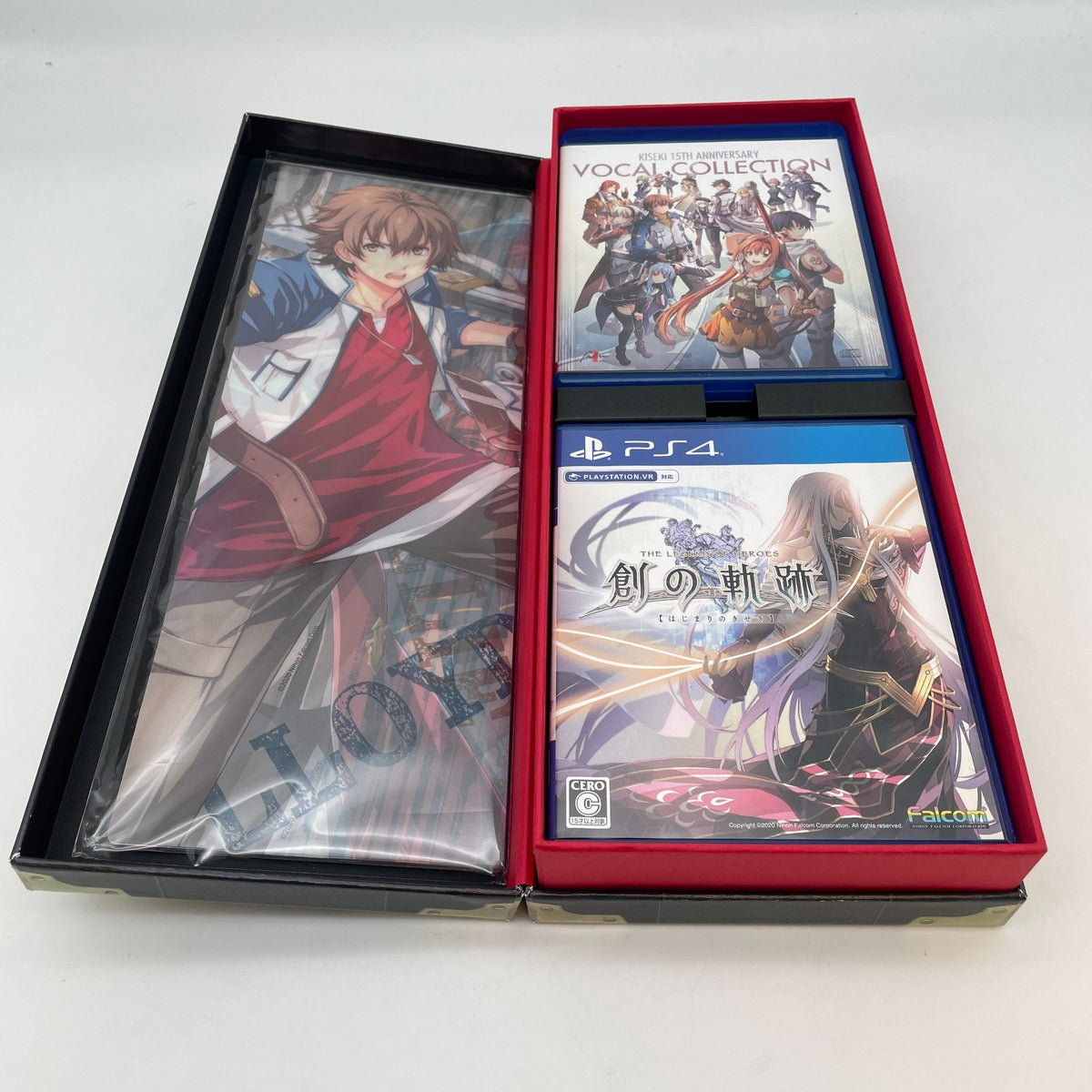 PS4 The Legend of Heroes Hajimari no Kiseki Platinum Meister Box Falcom Limited