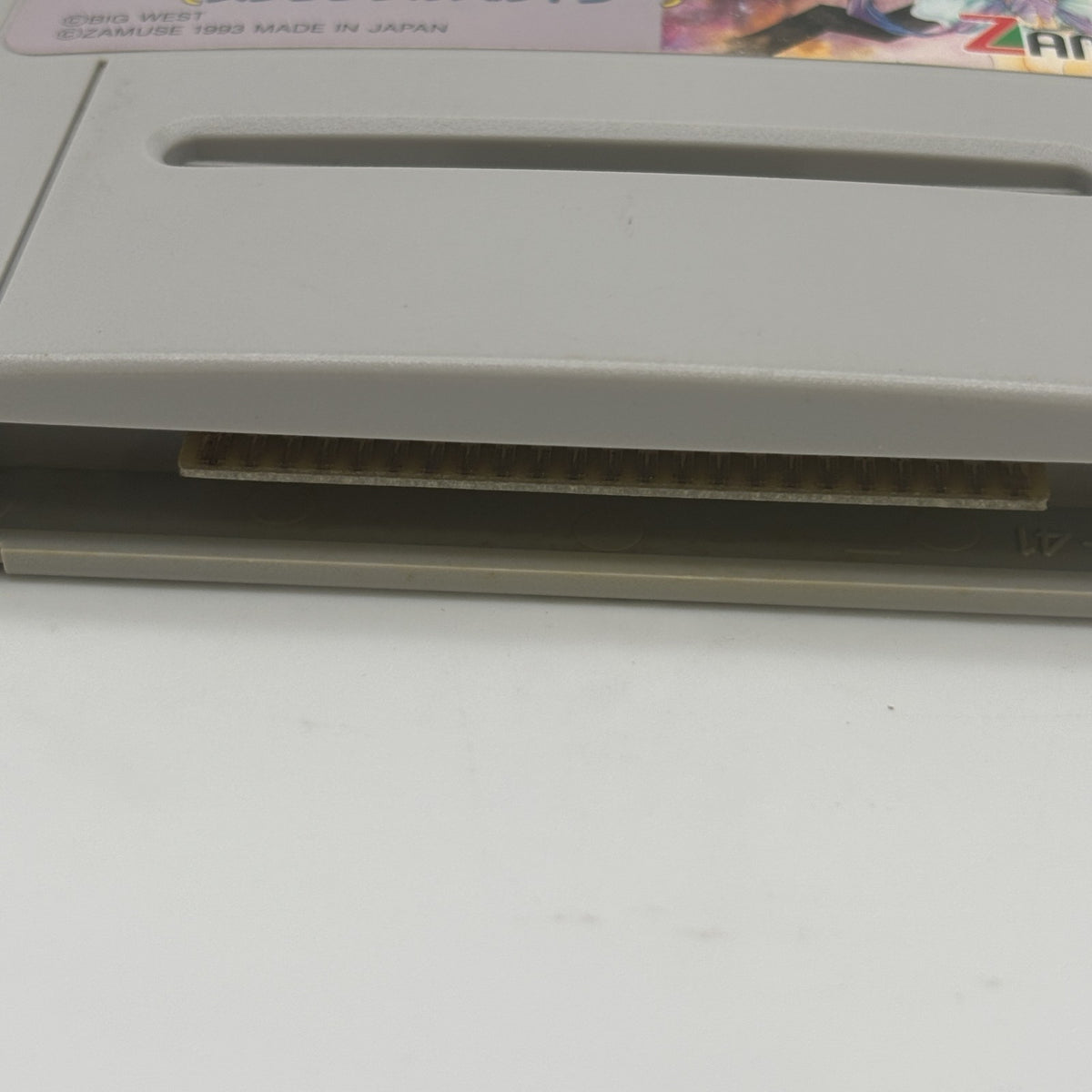 Super Famicom Macross Scramble Valkyrie Nintendo SFC Japan Import