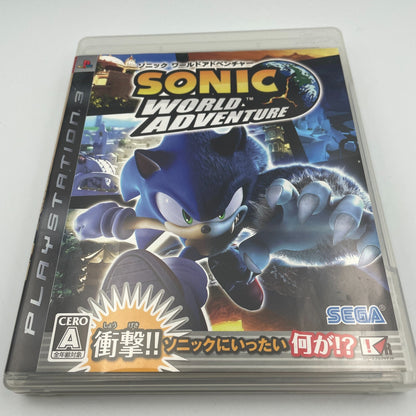 PS3 Sonic World Adventure SEGA PlayStation 3 Japan Import Game