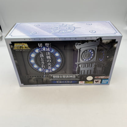 Saint Cloth Myth Sanctuary Fire Clock Figure Toy 260mm Saint Seiya Bandai Japan
