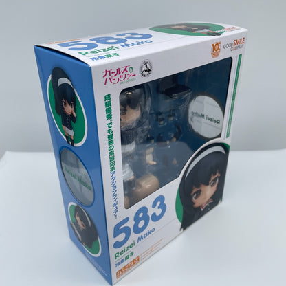 Nendoroid No. 583 Girls und Panzer Mako Reizei PVC Figure From Japan