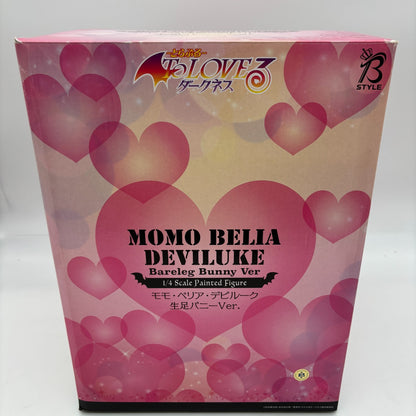 To LOVE Ru Trouble Momo Belia Deviluke Bare Leg Bunny Ver 1/4 Figure FREEing