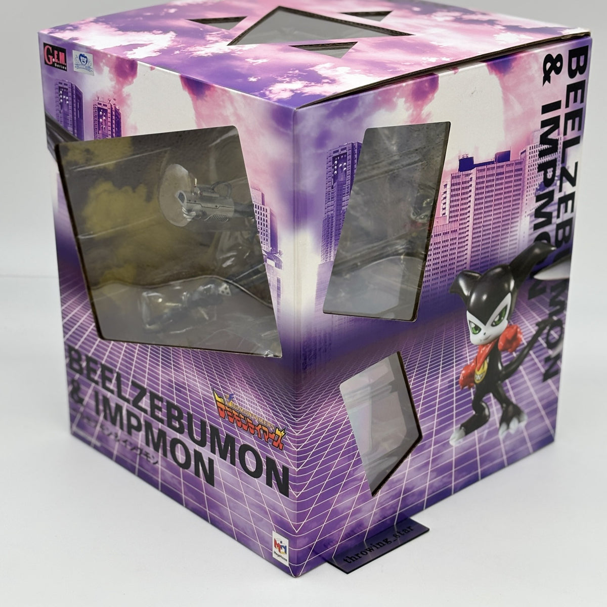 G.E.M. Series Digimon Tamers Beelzebumon Beelzemon & Impmon Figure Megahouse