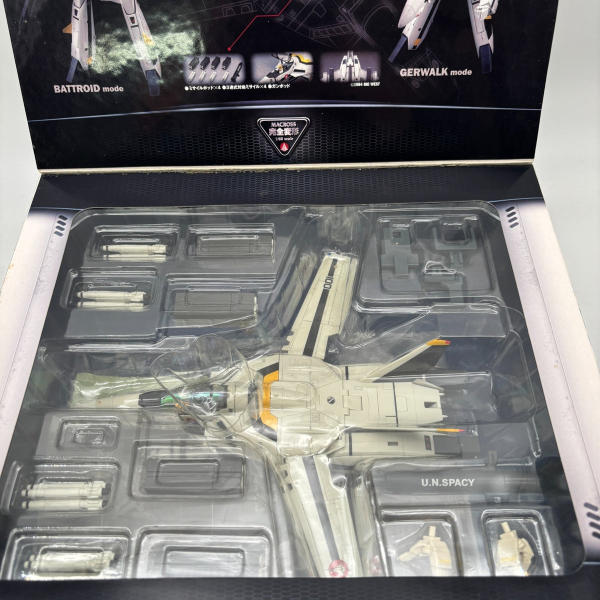 Perfect Transformation 1/60 VF-1S Roy Focker Custom Figure Macross YAMATO