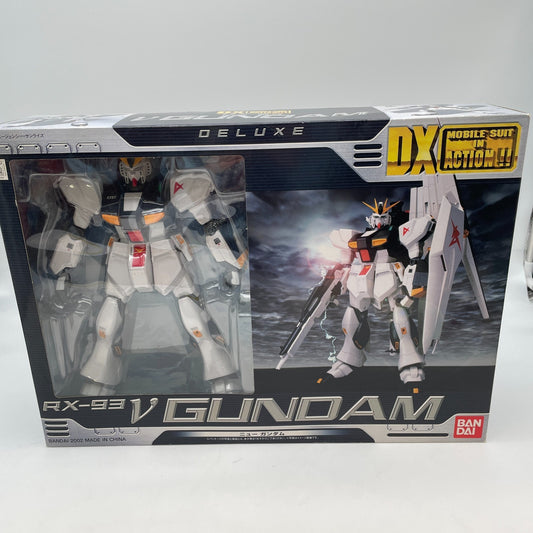 DX MS IN ACTION !! RX-93 V Gundam Figure Deluxe Mobile Suit Gundam Bandai