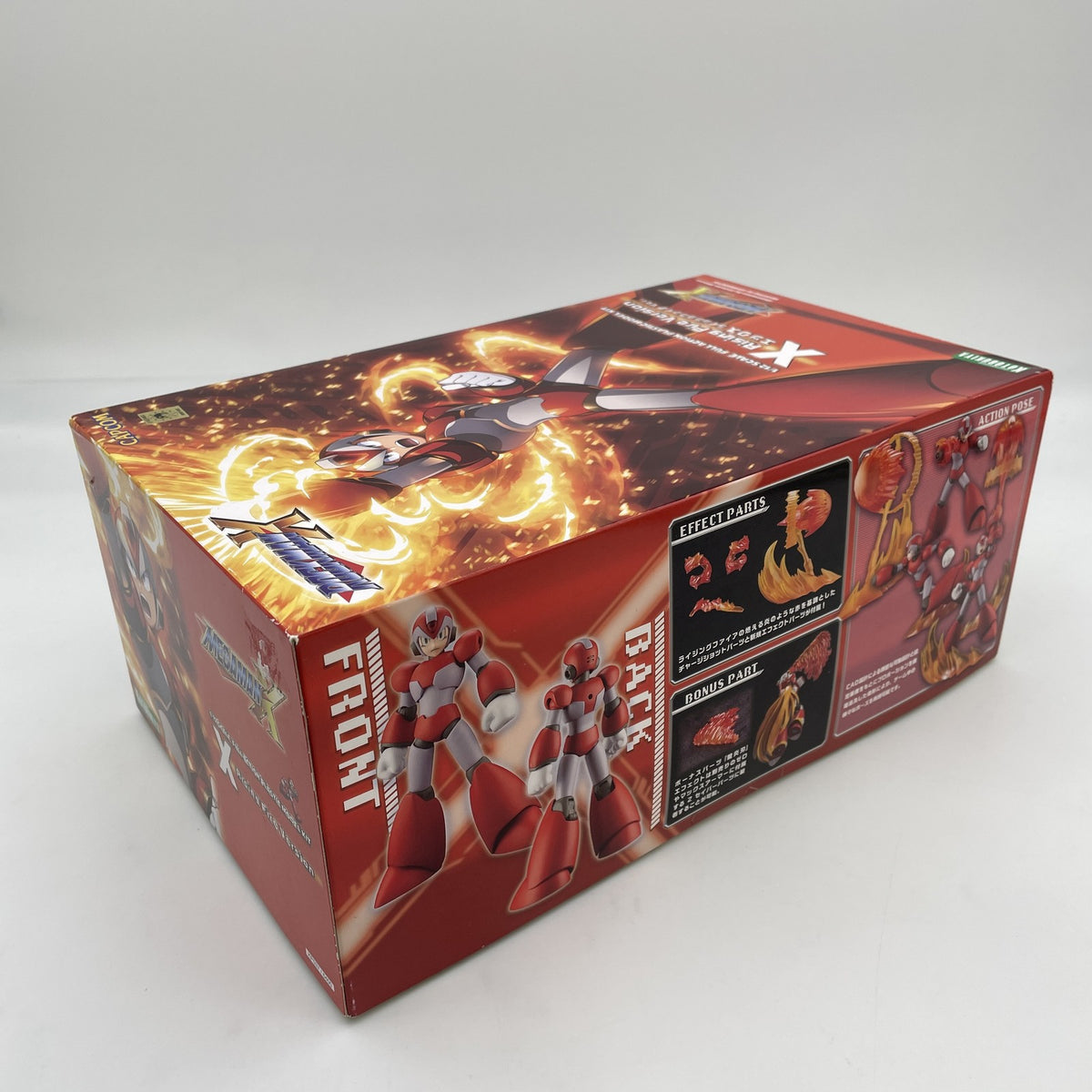 Megaman Rockman X KP537 1/12 Rising Fire Ver. Plastic Model Kit KOTOBUKIYA Japan