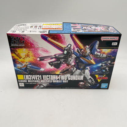 BANDAI HGUC 1/144 LM314V21 V2 GUNDAM Plastic Model Kit Mobile Suit V Gundam