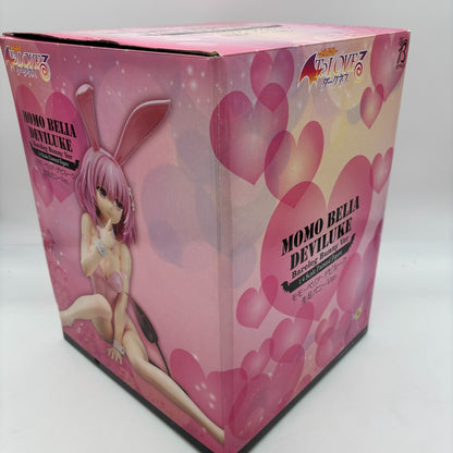 To LOVE Ru Trouble Momo Belia Deviluke Bare Leg Bunny Ver 1/4 Figure FREEing