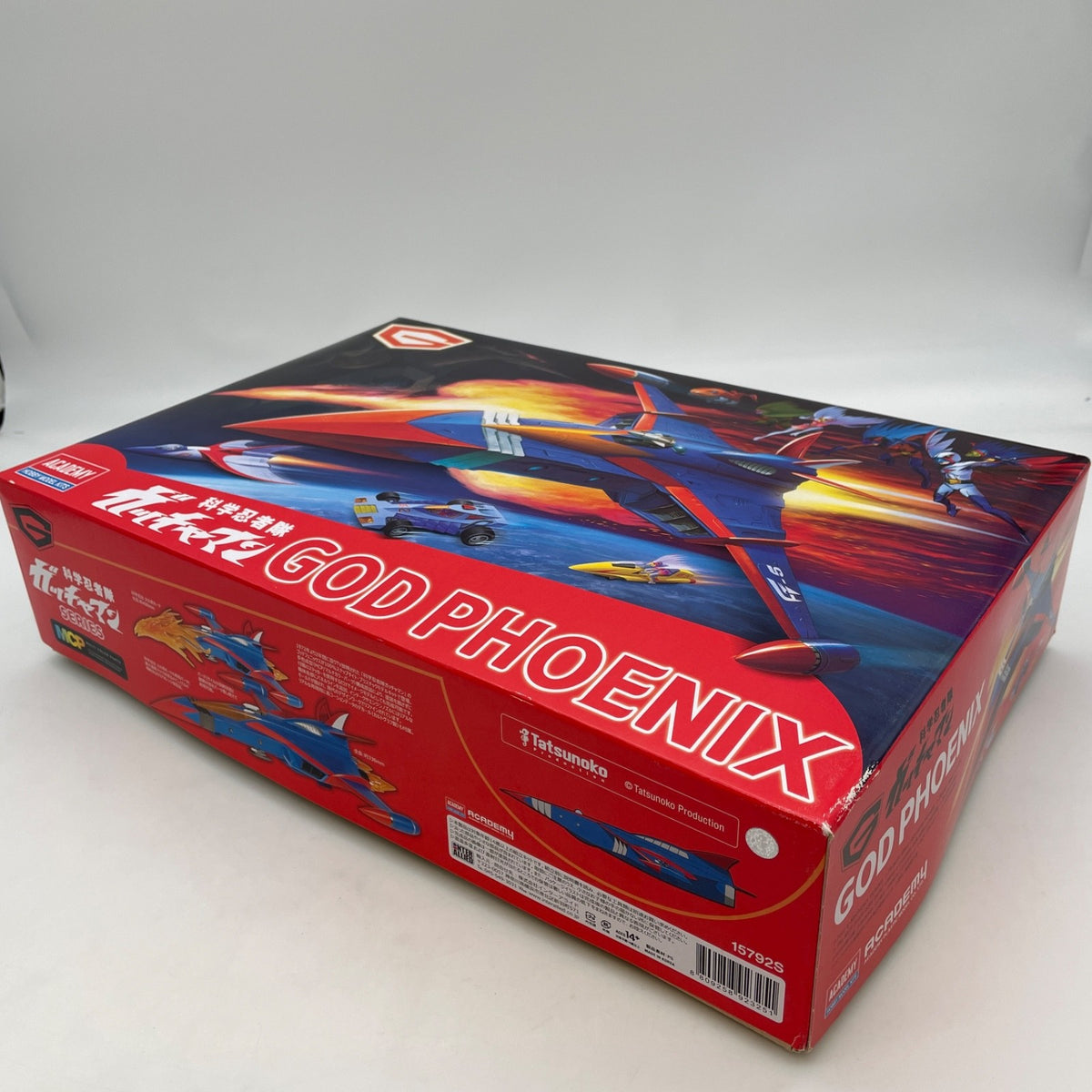 Ninja Team Gatchaman God Phoenix plastic model Academy Science Japan Anime