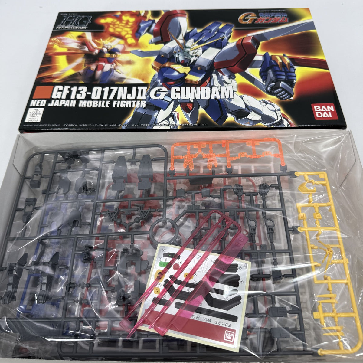GF13-017NJII 1/144 G Gundam Mobile Fighter G Gundam BANDAIHGFC w/box