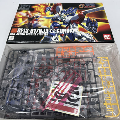 GF13-017NJII 1/144 G Gundam Mobile Fighter G Gundam BANDAIHGFC w/box