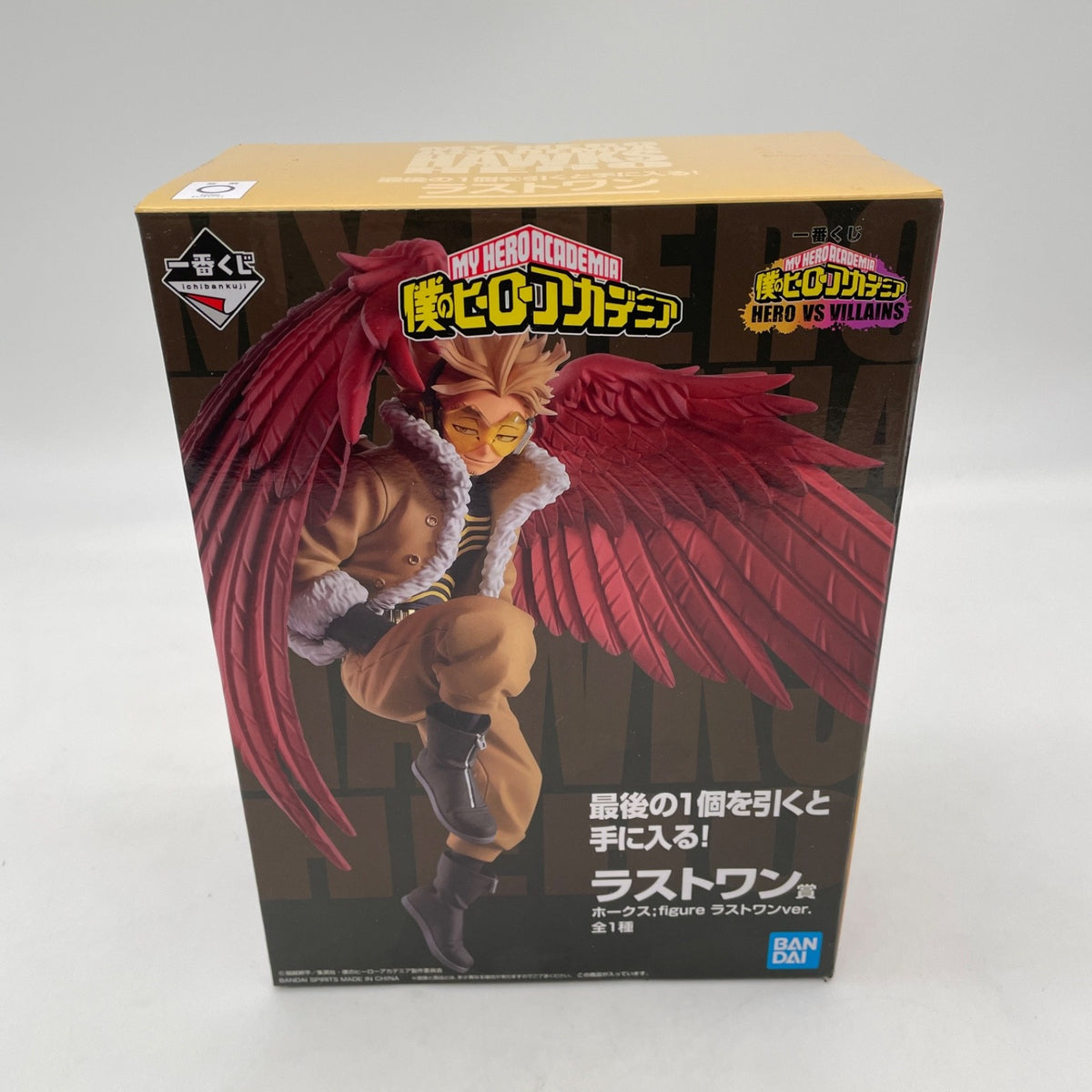 My Hero Academia HERO VS VILLAINS Hawks Figure Ichiban kuji Last One Banpresto