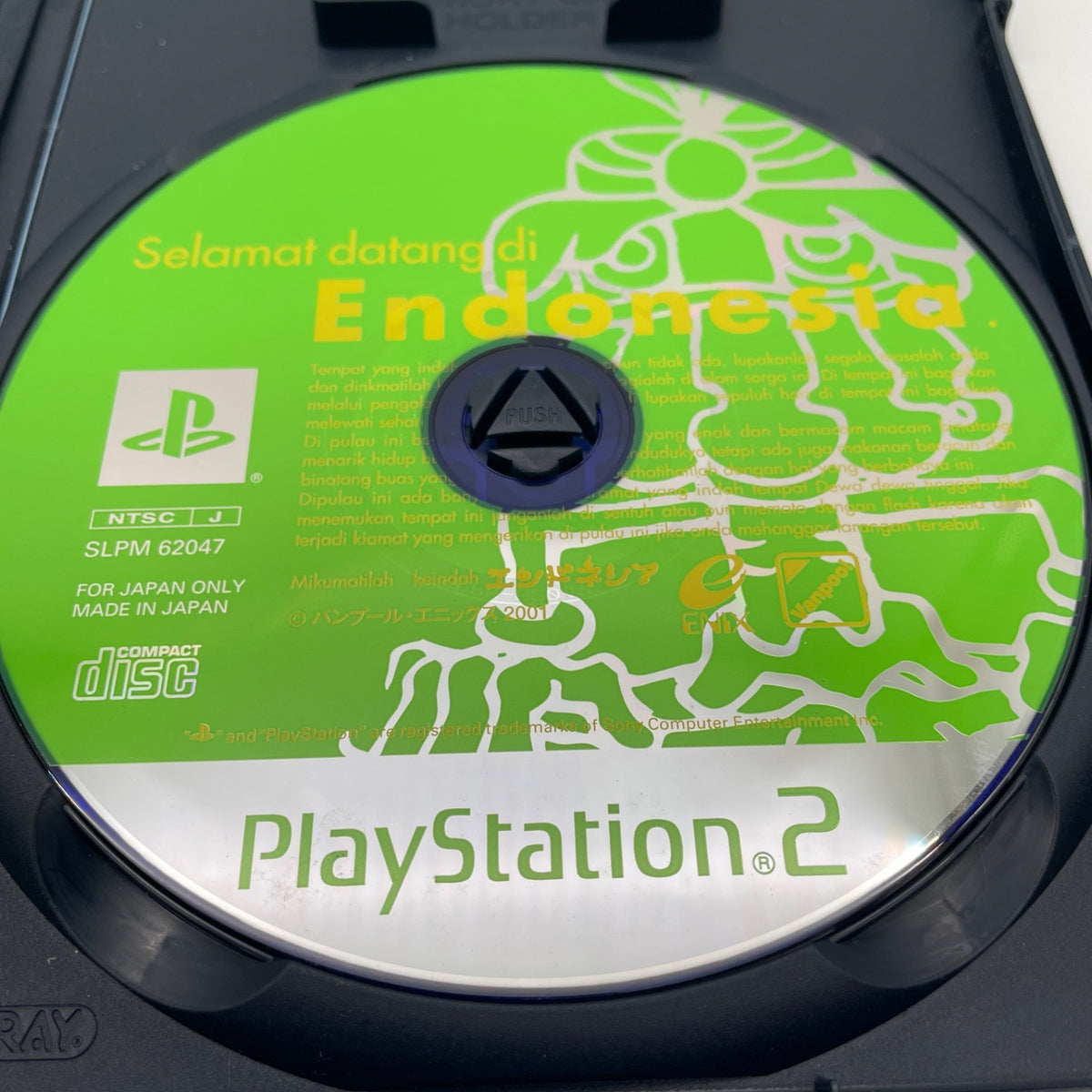 PS2 Endonesia ENIX Playstation 2 Japan Import Game