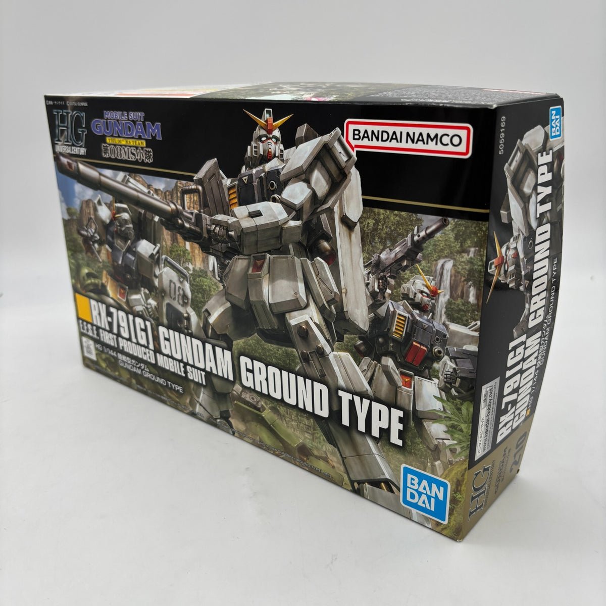 Bandai 1/144 HGUC(210)HG RX-79(G) Gundam Ground Type The 08MS Team Model Kit JP