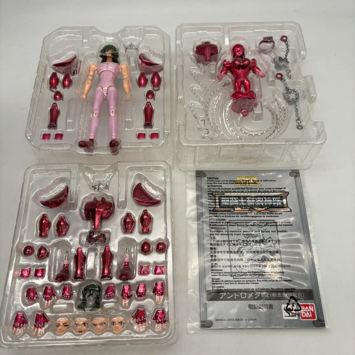 Bandai Saint Cloth Myth EX Andromeda Shun Reborn Bronze Cloth Action Figure