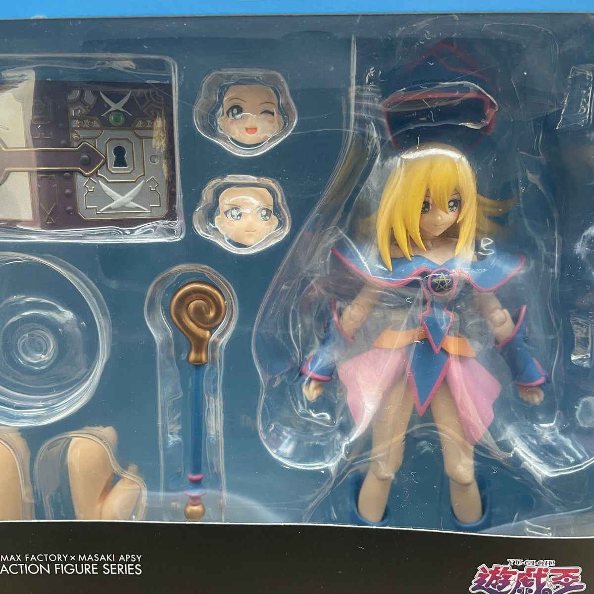 Max Factory figma Yu-Gi-Oh! Duel Monsters Dark Black Magician Girl Figure Toy