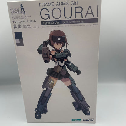 Frame Arms Girl Gourai Type 10 Ver. with LittleArmory Plastic Model Kit
