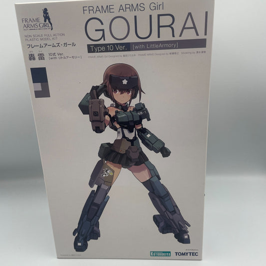 Frame Arms Girl Gourai Type 10 Ver. with LittleArmory Plastic Model Kit