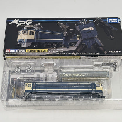 Transformers Masterpiece G MPG-02 Trainbot Getsuei Action Figure Takara Tomy JP