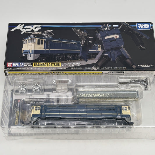 Transformers Masterpiece G MPG-02 Trainbot Getsuei Action Figure Takara Tomy JP