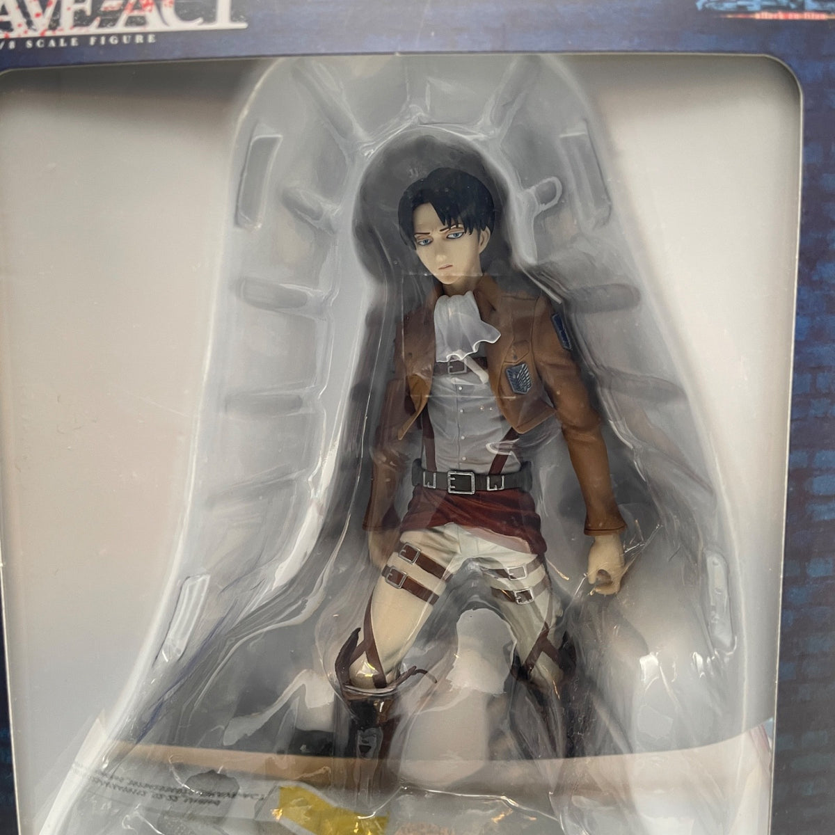 BRAVE-ACT Attack on Titan Levi Sentinel Cleaning ver. 1/8 PVC Figure Japan