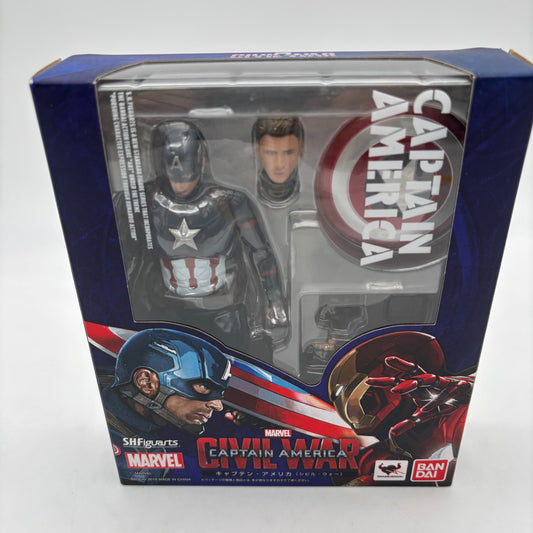 S.H.Figuarts Figure Captain America Civil War Bandai
