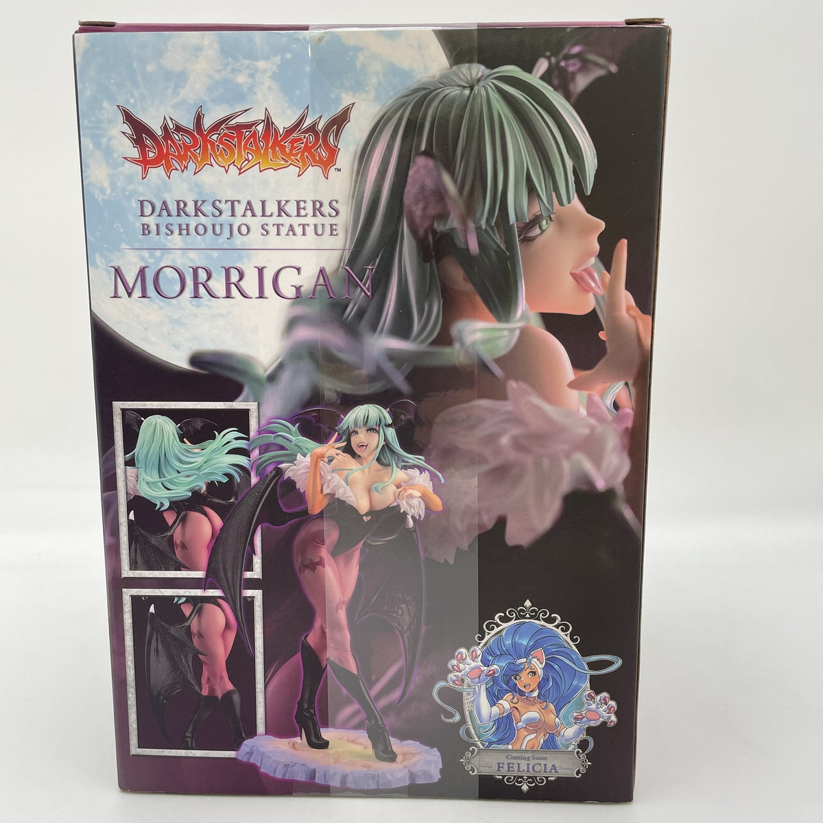 Darkstalkers Bishoujo vampire Morrigan Figure 1/7 PVC Kotobukiya From Japan