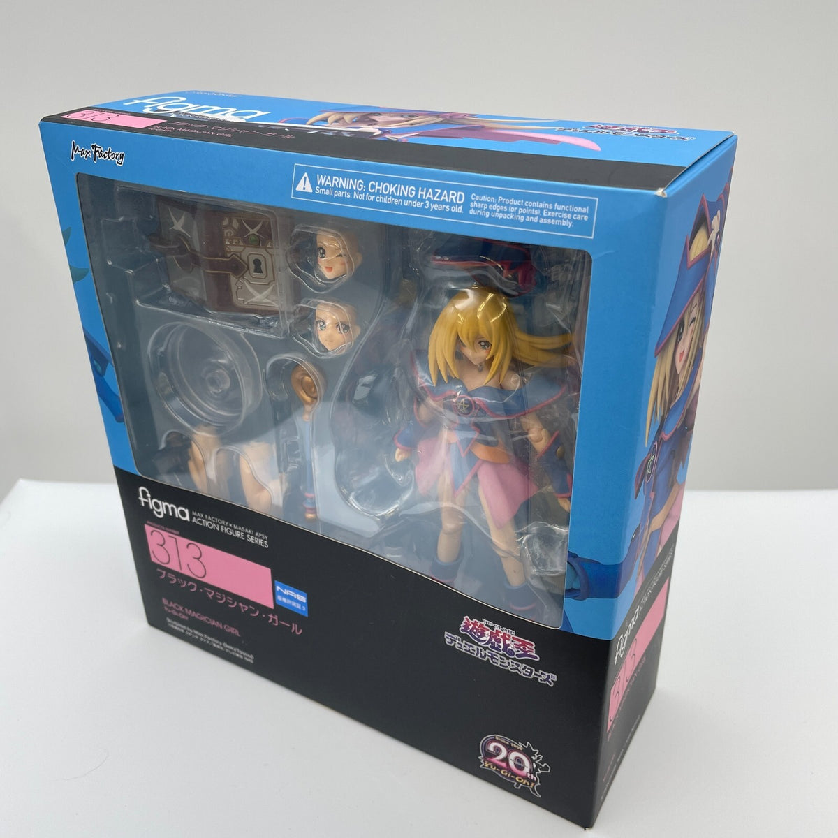 Max Factory figma Yu-Gi-Oh! Duel Monsters Dark Black Magician Girl Figure Toy