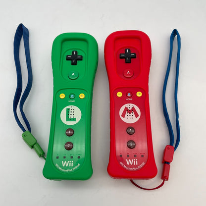 Mario & Luigi wii Remote controller plus Nintendo Official From Japan