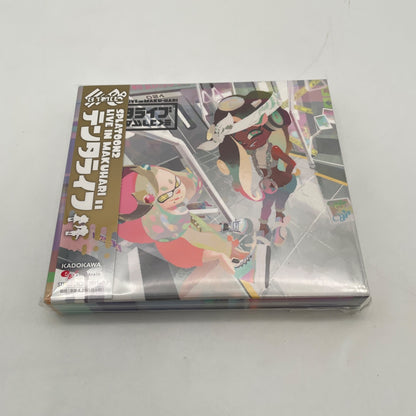 SPLATOON 2 LIVE IN MAKUHARI Tenta Live First Limited Edition CD Blu-ray Japan