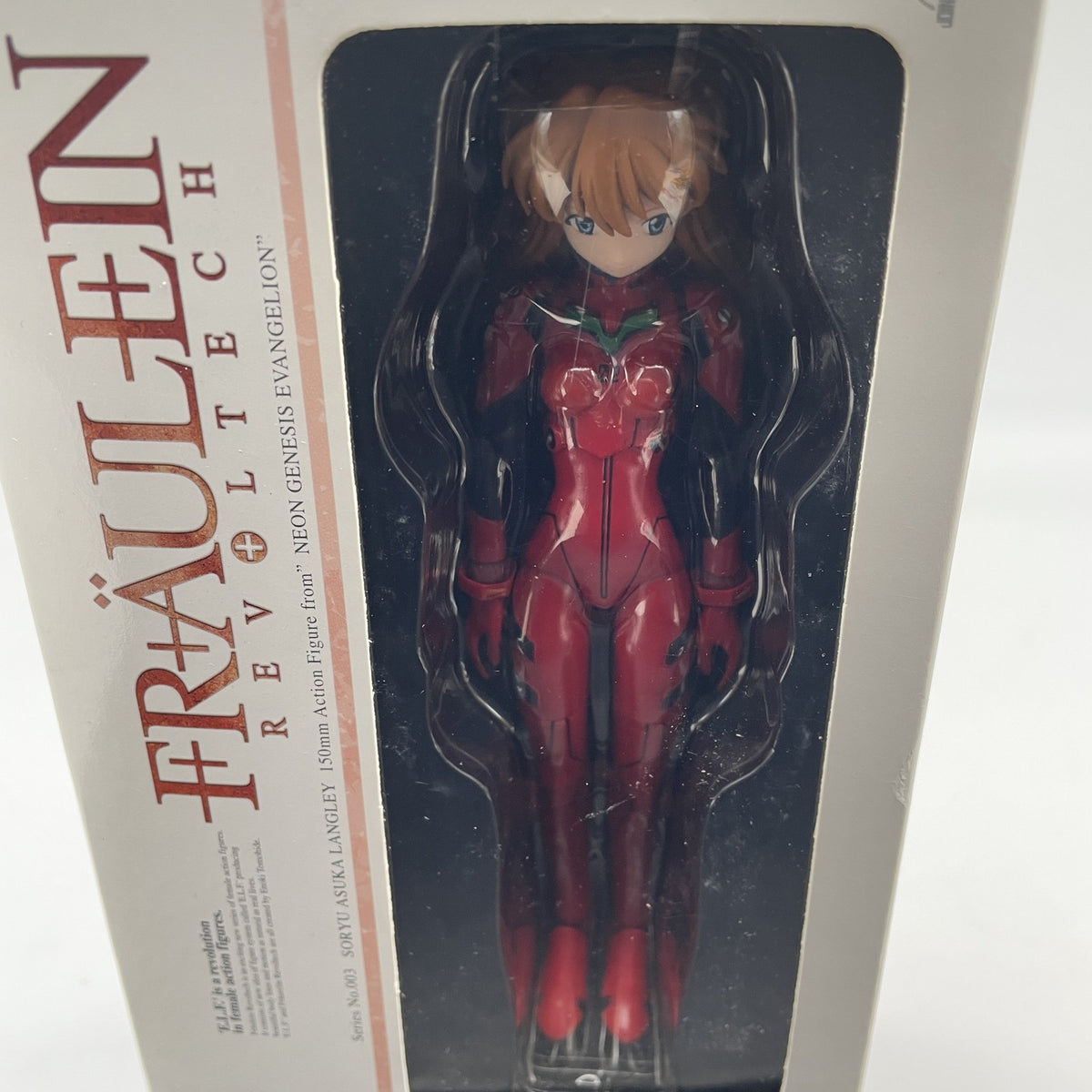 Asuka Langley FRAULEIN Revoltech Figure Evangelion Kaiyodo From Japan