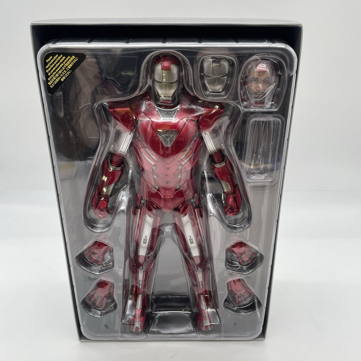 Hot Toys Movie Masterpiece Iron Man 3 Mark 33 Silver Centurion Figure MMS213