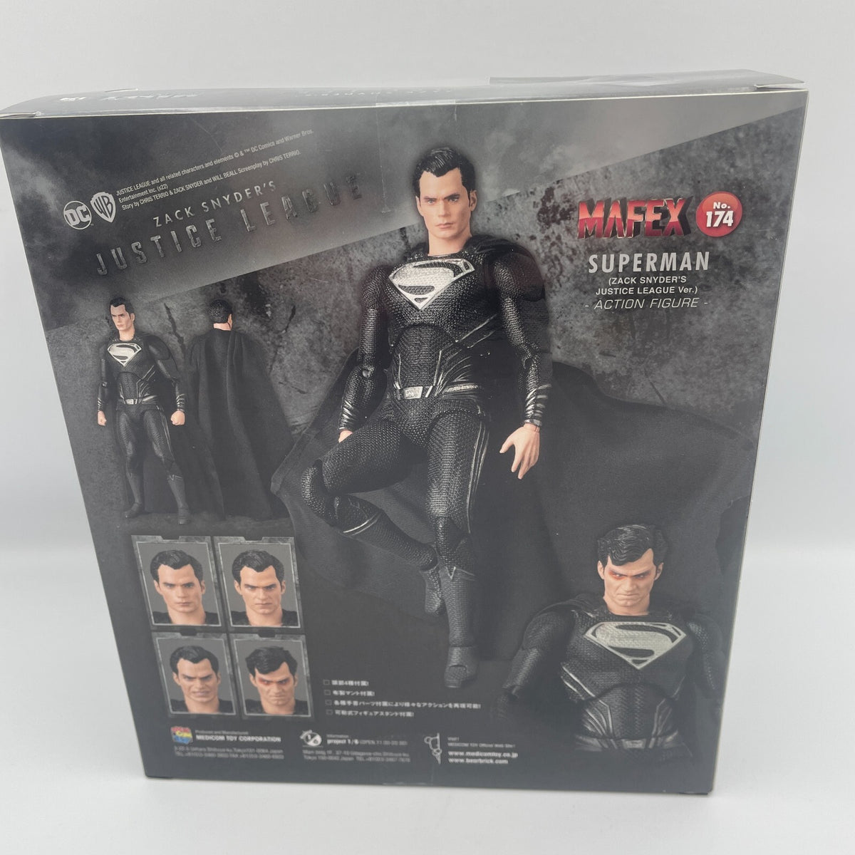 MAFEX No.174 SUPERMAN ZACK SNYDER'S JUSTICE LEAGUE ver. Figure MEDICOM TOY JP