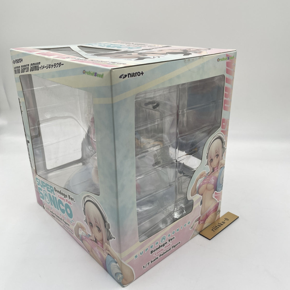 Super Sonico Bondage Ver 1/7 Figure Candy Pink Super Sonic Orchid Seed Nitro