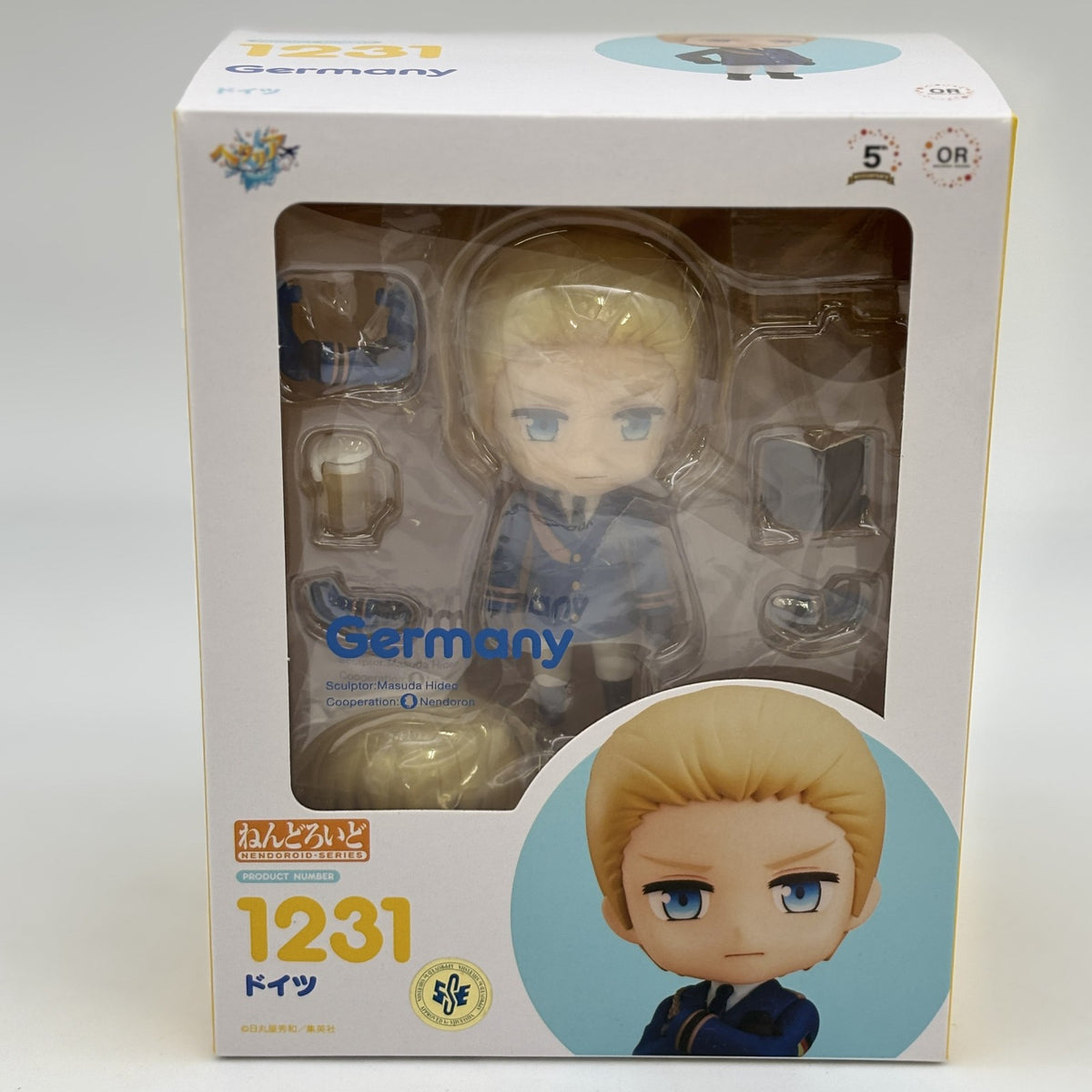 Nendoroid Germany PVC Figure Hetalia World Stars Orange Rouge Japan Ikmport