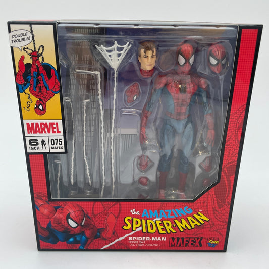 MAFEX Spider-Man COMIC Ver. No.075 Figure MEDICOM TOY Japan