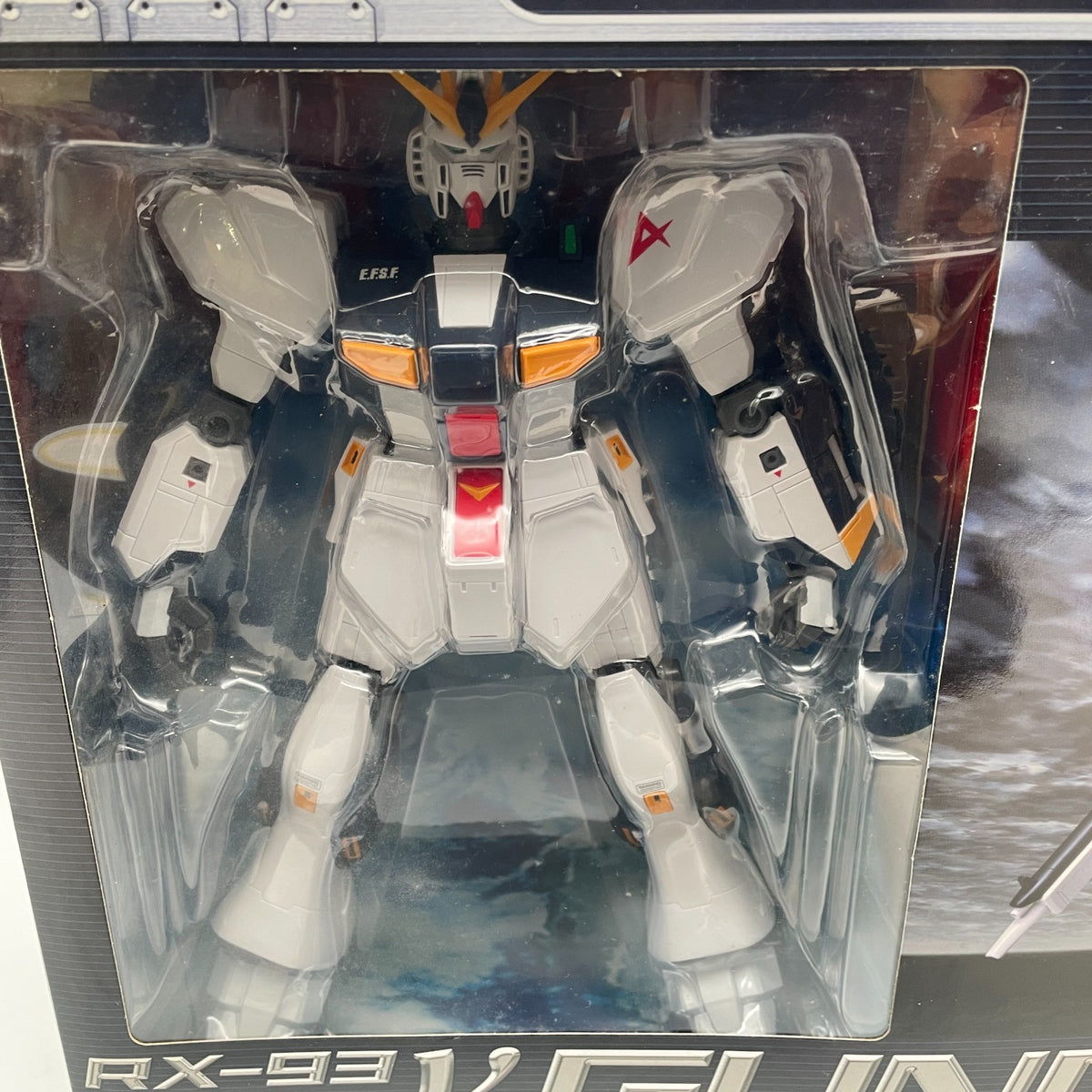 DX MS IN ACTION !! RX-93 V Gundam Figure Deluxe Mobile Suit Gundam Bandai