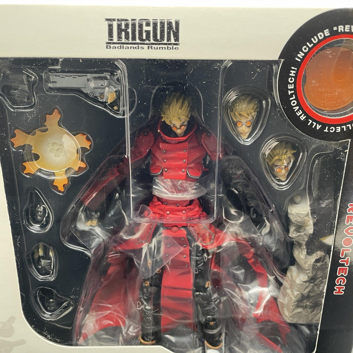 Revoltech Yamaguchi Trigun VASH the Stampede Figure #091 Kaiyodo Japan