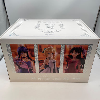 Fate/stay night 15th Celebration Saber Rin Tohsaka Sakura Matou Dress Figure