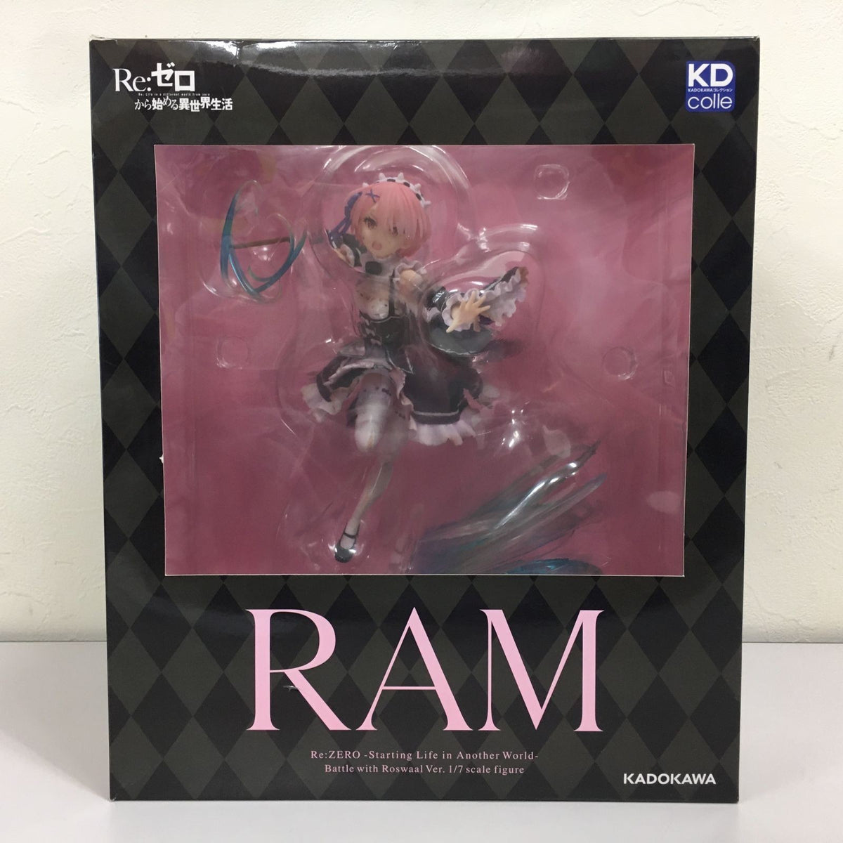 Re:ZERO Starting Life in Another World Ram Roswaal Battle Ver. Figure KADOKAWA