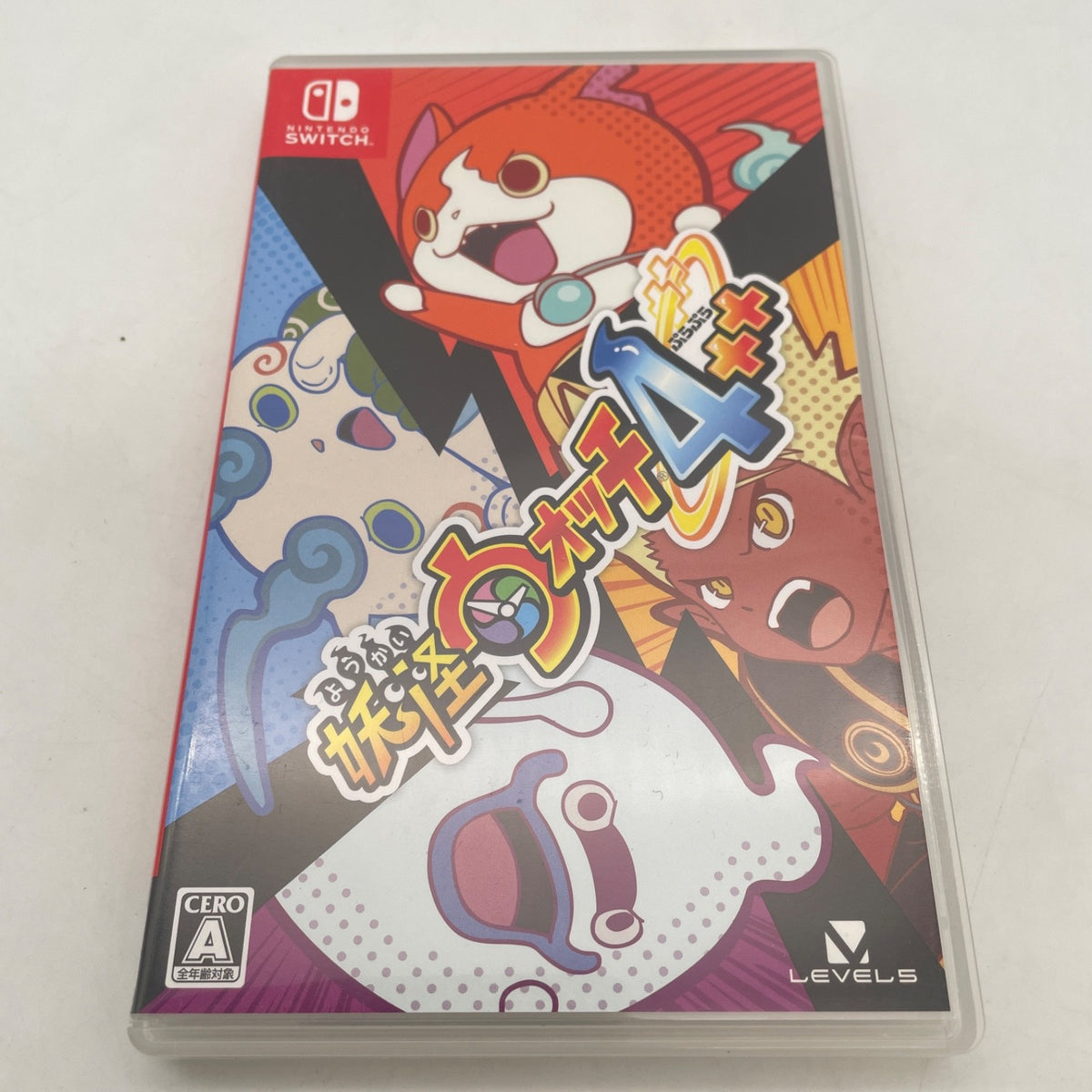 Nintendo Switch Yo-kai Youkai Watch 4++ LEVEL 5 Japan Import
