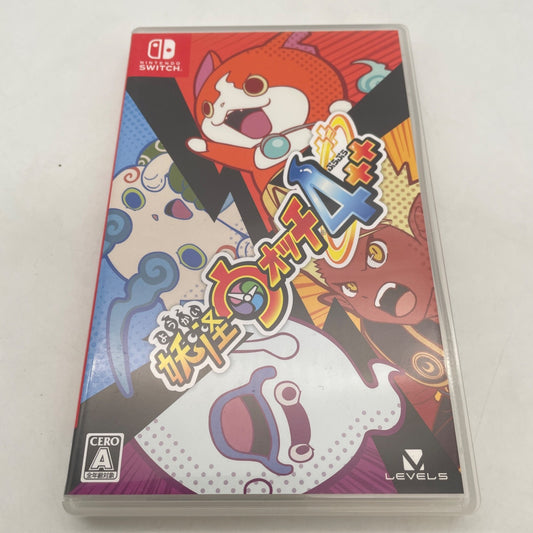 Nintendo Switch Yo-kai Youkai Watch 4++ LEVEL 5 Japan Import