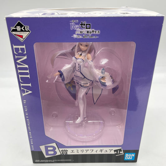Re: Zero To be continued Emilia Figure Ichiban kuji Prize B BANDAI SPIRITS