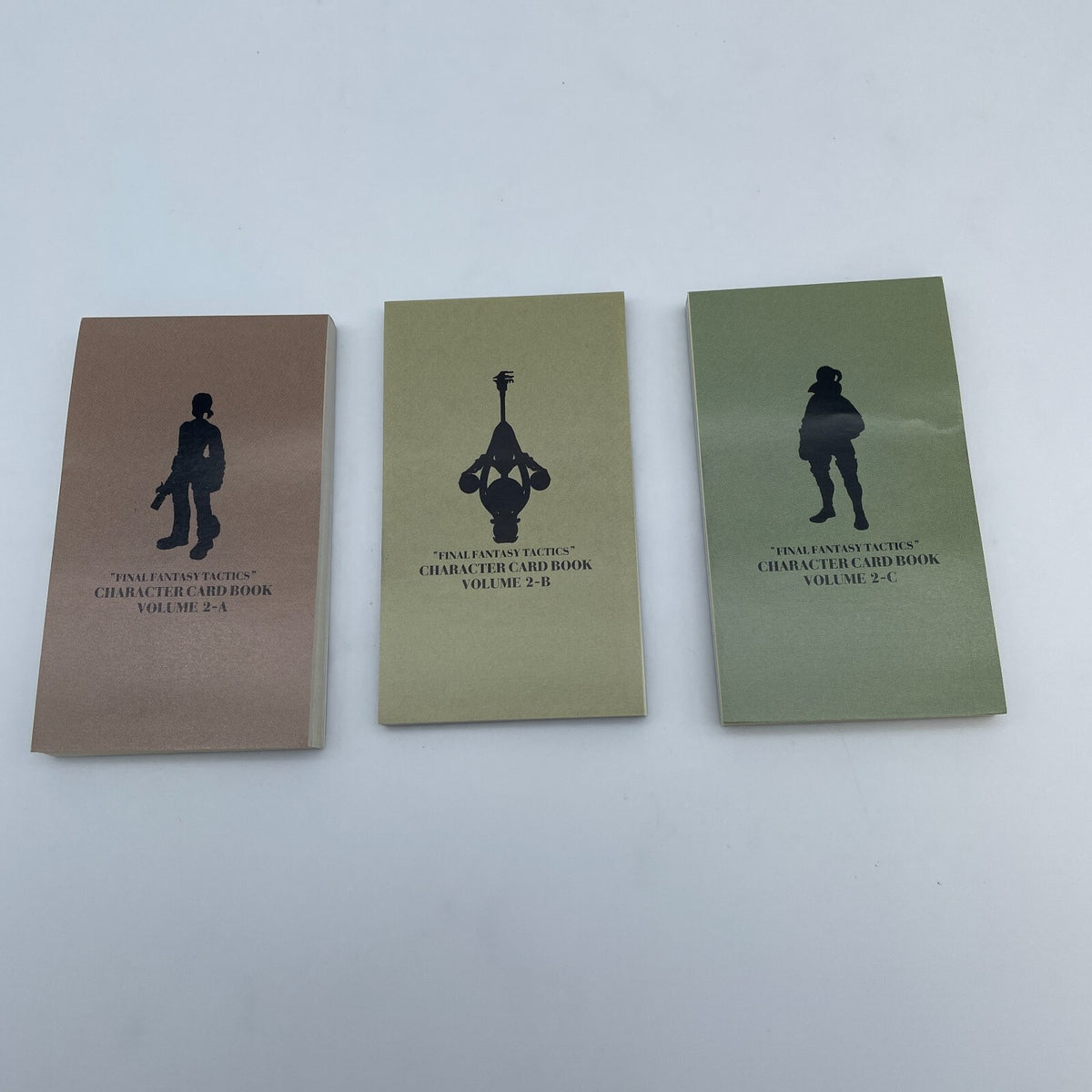 Final Fantasy Tactics character card book Vol.1 English 1997