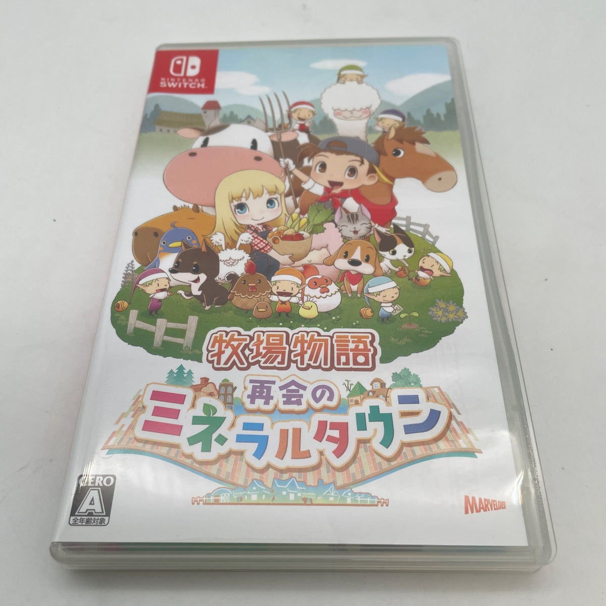 Nintendo Switch HARVEST MOON Friends of Mineral Town Marvelous Japan Import